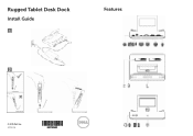 Dell Latitude 12 Rugged 7202 Dell latitude 12 Rugged Tablet - 7202 DeskDock - Installation Guide