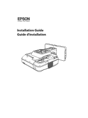 Epson BrightLink 710Ui Installation Guide - Ultra-Short Throw Wall Mount ELPMB53
