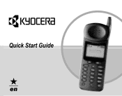 Kyocera QCP-2760 Quick Start Guide