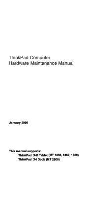 Lenovo 1869CSU User Manual