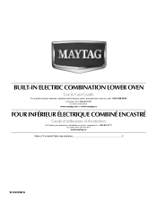 Maytag MMW7530WDB Owners Manual
