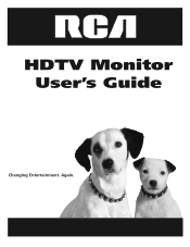 RCA D52W20 User Guide & Warranty