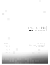 RCA L26HD41 User Guide & Warranty