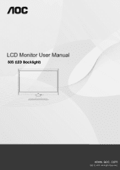 AOC e2050Swd User's Manual_e2050Swd