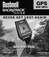 Bushnell Backtrack 5 Owner's Manual