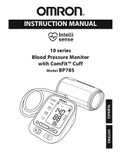 Omron BP785 Instruction Manual