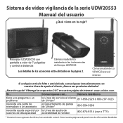 Uniden UDW20553 Spanish Owners Manual