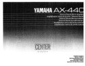 Yamaha AX-440 Owner's Manual