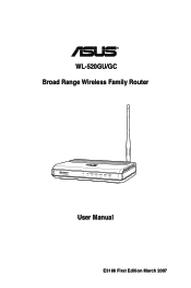 Asus WL520GC User Manual