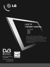 LG 26LC7D Owner's Manual (English)