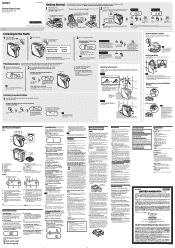 Sony ICF-S80 Operating Instructions
