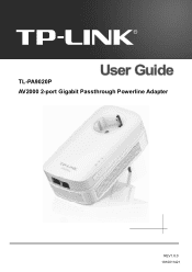 TP-Link AV2000 TL-PA9020P KITEU V1 User Guide