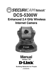 D-Link DCS-5300W Product Manual