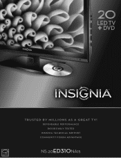 Insignia NS-20ED310NA15 Information Brochure (English)