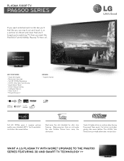 LG 60PA6500 Specifications - English