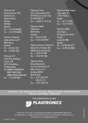 Plantronics H41N User Guide