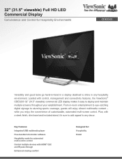 ViewSonic CDE3203 CDE3203 Datasheet English