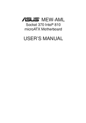 Asus MEW-AML MEW-AML User Manual