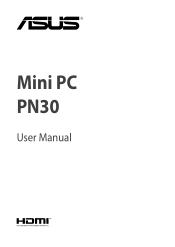 Asus Mini PC PN30 PN30 Users Manual English