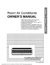 LG TS-K2430HL Owners Manual