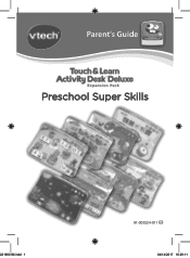 Vtech Touch & Learn Activity Desk Deluxe Preschool Super Skills User Manual