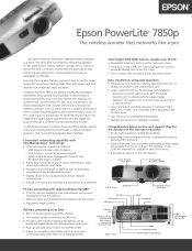 Epson 7850p Product Brochure