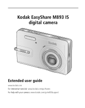 Kodak M893IS User Manual