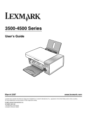 Lexmark X3530 User's Guide