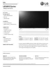 LG 32LB5800 Specification - English
