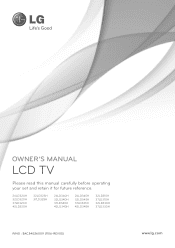 LG 37LD320H User Manual