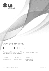 LG 47LM6700 Owners Manual