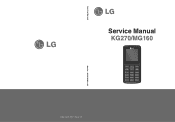 LG KG270 Service Manual