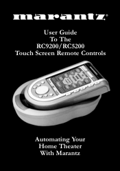 Marantz RC9200 RC5200 User Manual