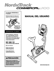 NordicTrack U100 Bike Spanish Manual
