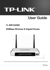 TP-Link TL-WR1042ND User Guide