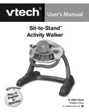 Vtech Sit-to-Stand Activity Walker User Manual