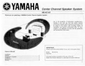 Yamaha NS-AC143 Owners Manual