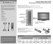 Dynex DX-L32-10A Quick Setup Guide (English)