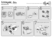Lexmark Z65n Color Jetprinter Setup Sheet (1.11 MB)