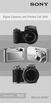 Sony DSC-S40 Fall 2005 Product Guide