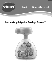 Vtech Learning Lights Sudsy Soap User Manual