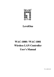 LevelOne WAC-1000 User Manual
