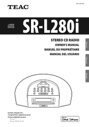TEAC SR-L280i SR-L280i Manual