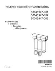 Honeywell 50045947 Owner's Manual