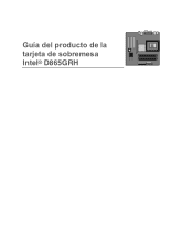 Intel D865GRH D865GRH_ProductGuide01_Spanish.