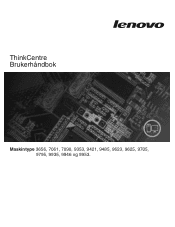 Lenovo ThinkCentre A62 (Norwegian) User guide