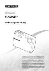 Olympus X-560WP X-560WP Bedienungsanleitung (Deutsch)