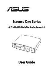Asus Essence One DSD Upgrade Kit User Guide