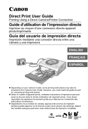 Canon S1IS Direct Print User Guide