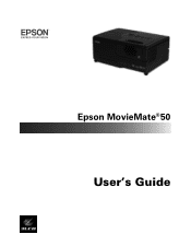 Epson MovieMate 50 User's Guide